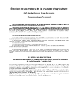 Avis de constitution des listes électorales-Groupements