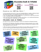 Présentation UFC Ardèche