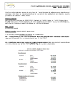 Procès verbal du 11 avril 2025