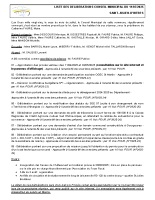 Liste des délibérations du 11 juillet 2025