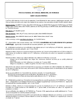 Procés verbal du 10 septembre 2025