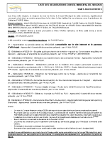 Liste des délibérations de la séance du 26/02/2026