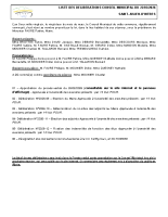 Liste des délibérations de la séance du 22/03/2026
